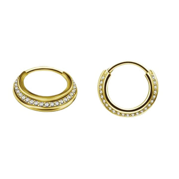 Triple Slanted Jewelled Clicker
